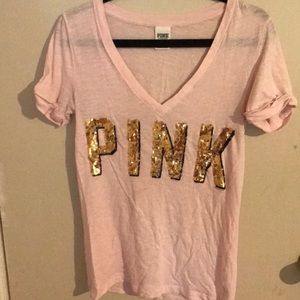 Pink Sequin Shirt